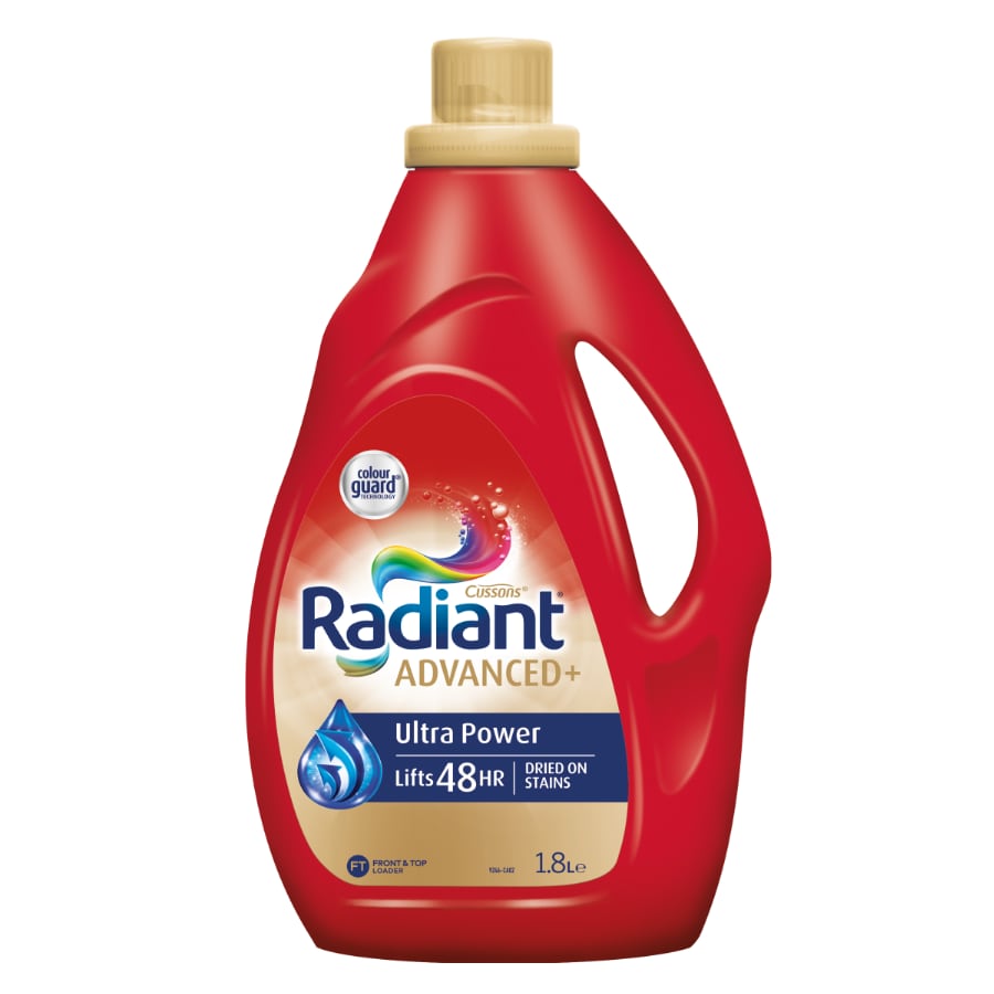 Radiant Advanced+ Ultra Power Laundry Liquid Detergent