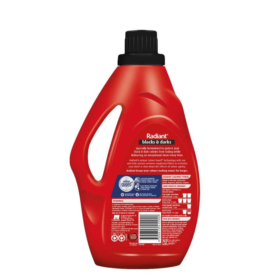 Radiant Blacks & Darks Laundry Liquid Detergent
