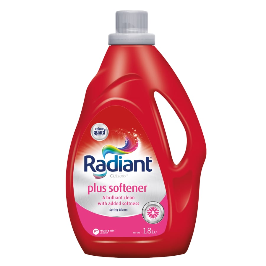 Radiant Plus Softener Laundry Liquid Detergent