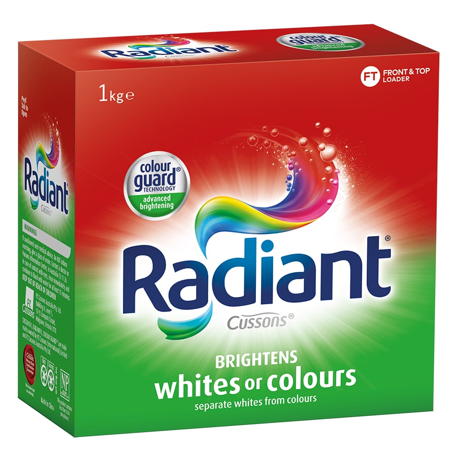 Radiant Whites or Colours Laundry Powder Detergent