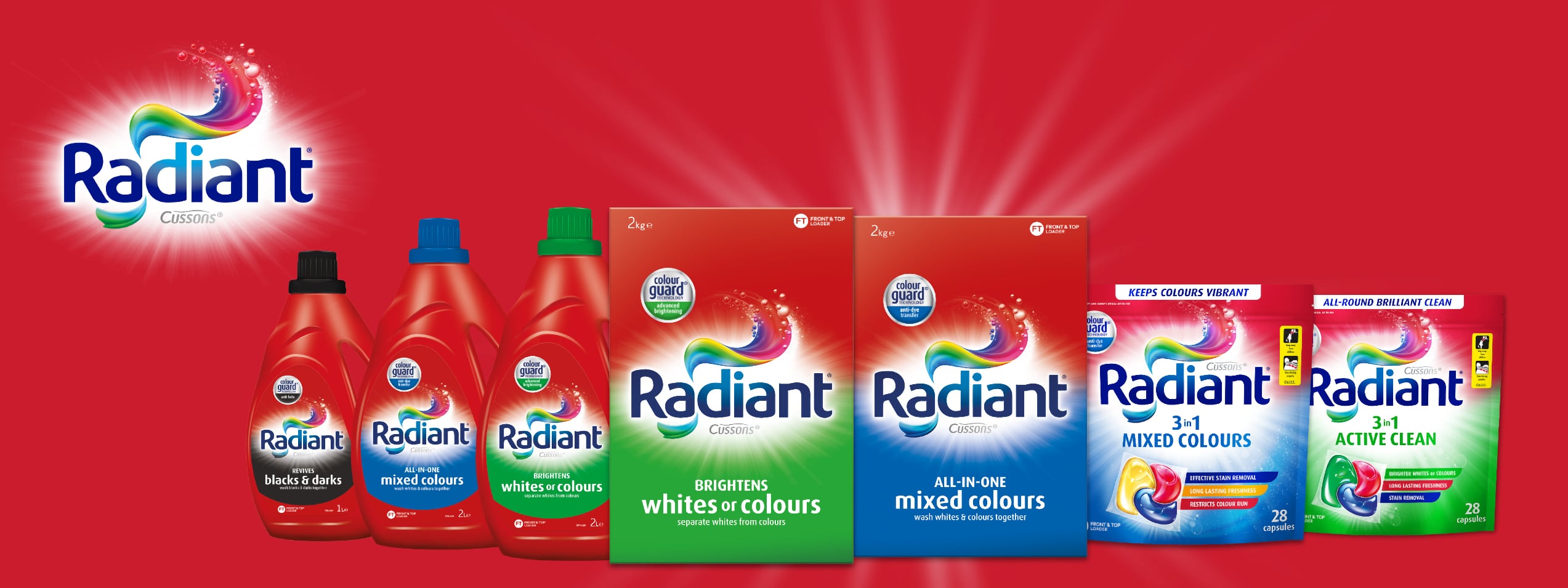 Radiant Laundry collection